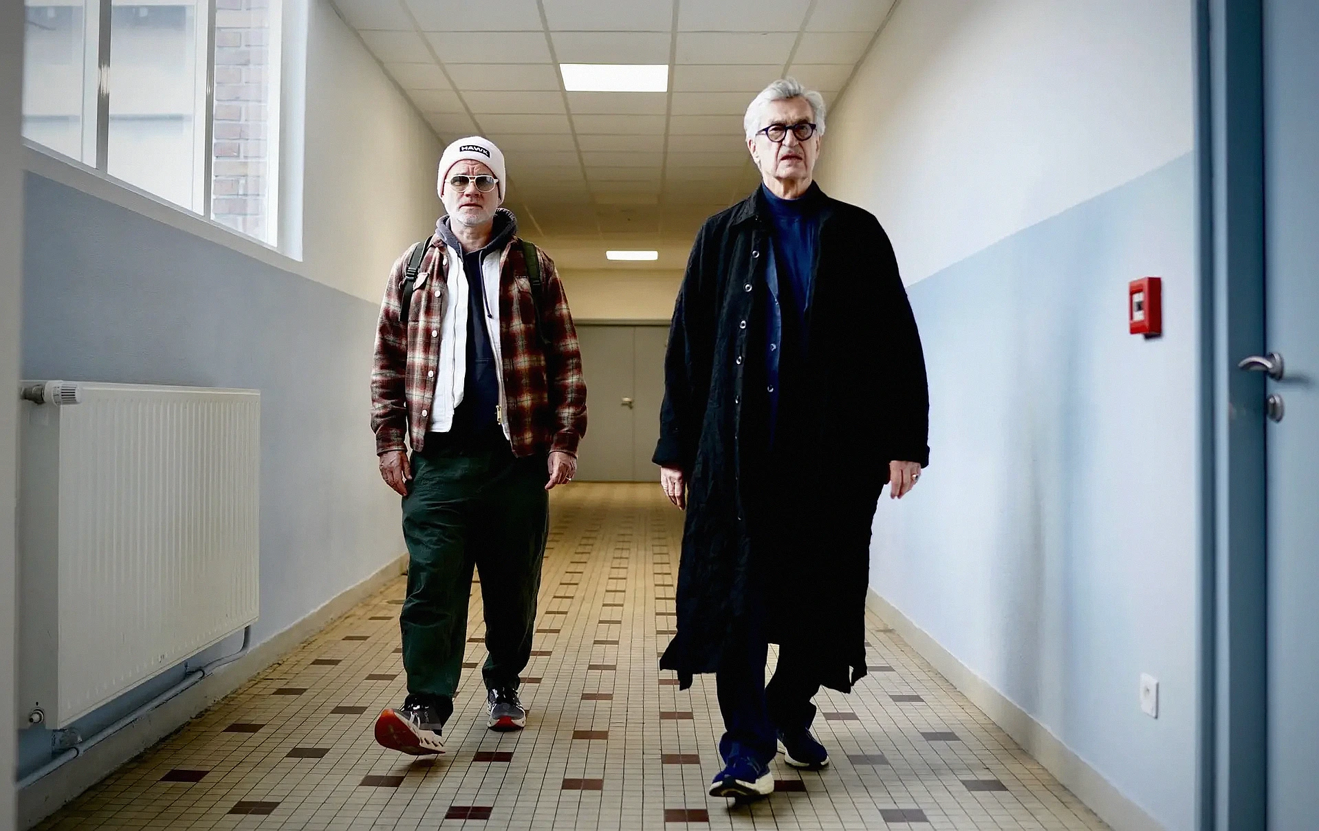 Wim Wenders and Franz Lustig Mark Victory